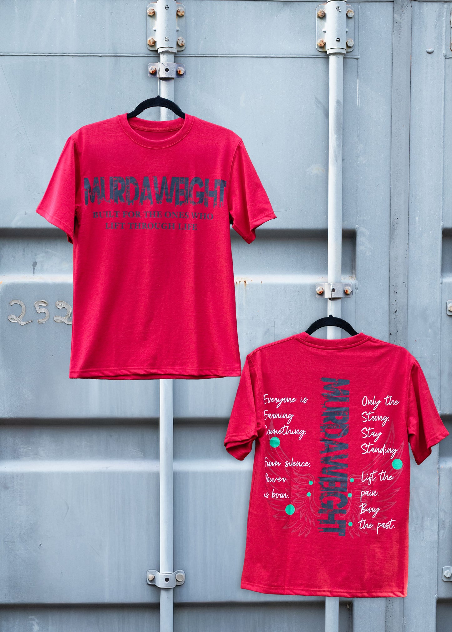 MURDAWEIGHT – Lift Through Life Motivational Tee