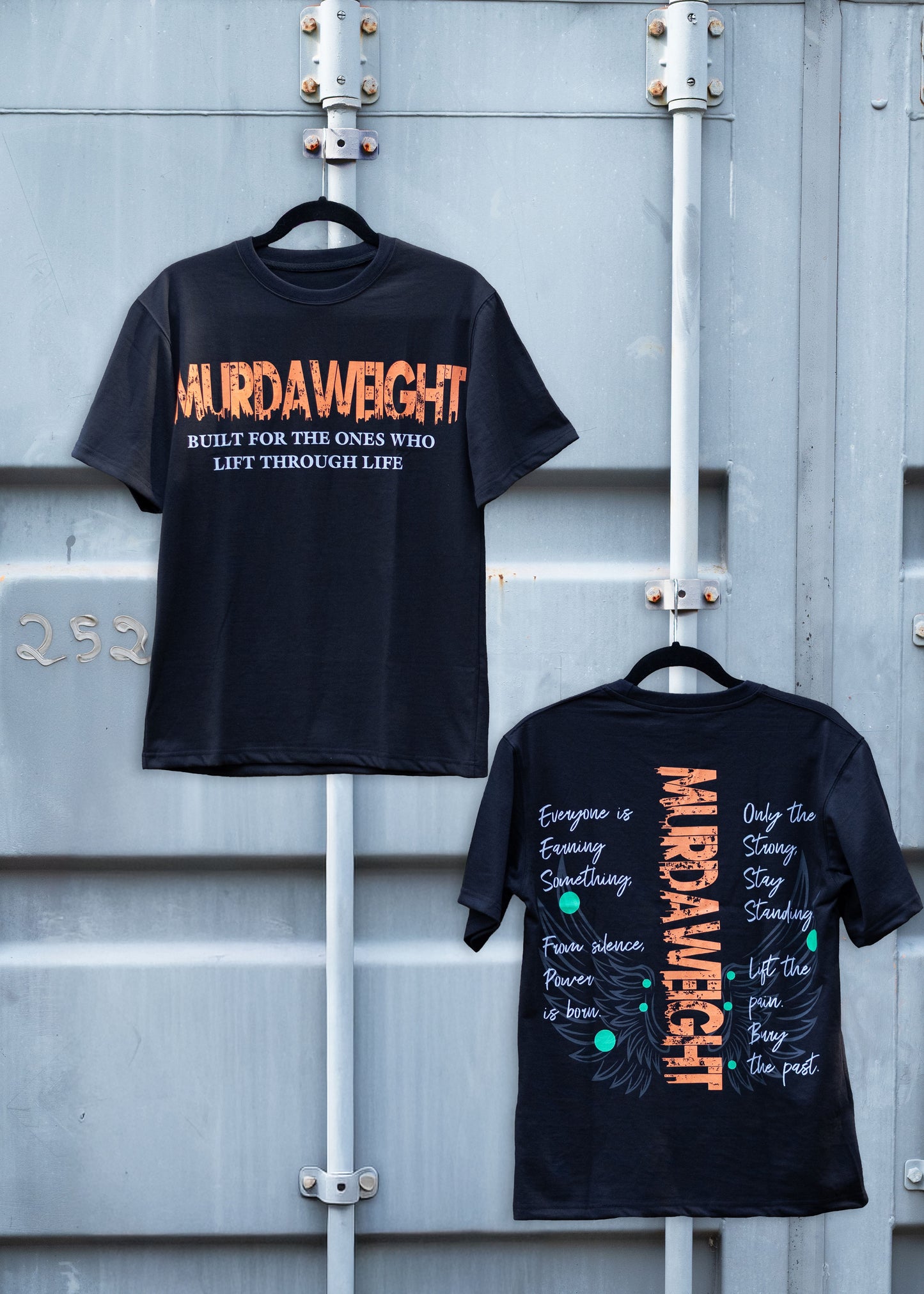 MURDAWEIGHT – Lift Through Life Motivational Tee