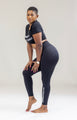 Gym Clothing Active Wear Yoga Halter Tight Fitting Casual Leggings 4