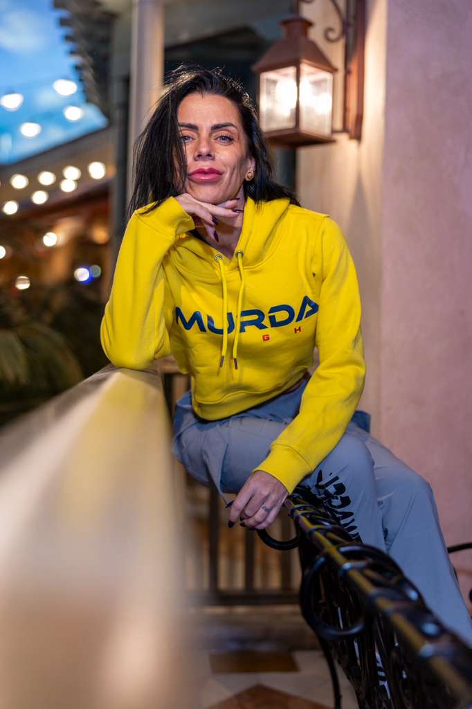 MURDAWEIGHT Crop Hoodie