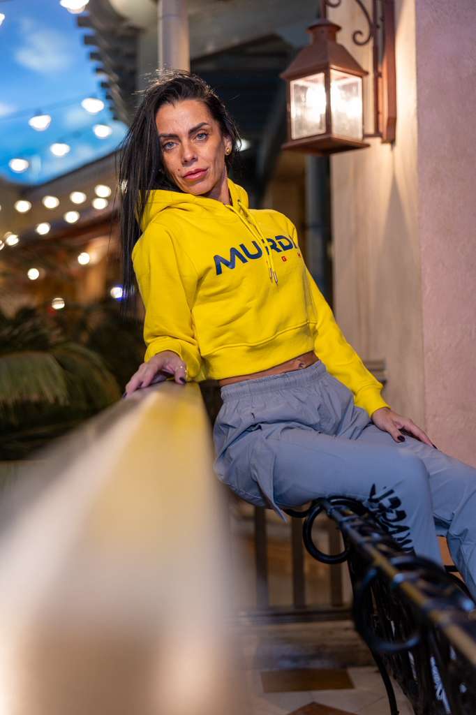 MURDAWEIGHT Crop Hoodie