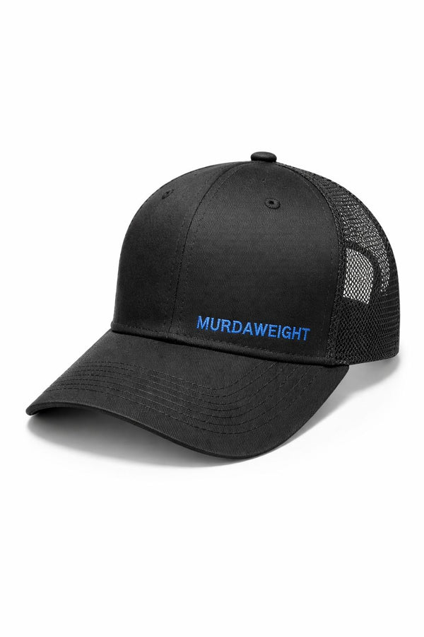 MURDAWEIGHT Hat – Black/Blue | Stealth Edition