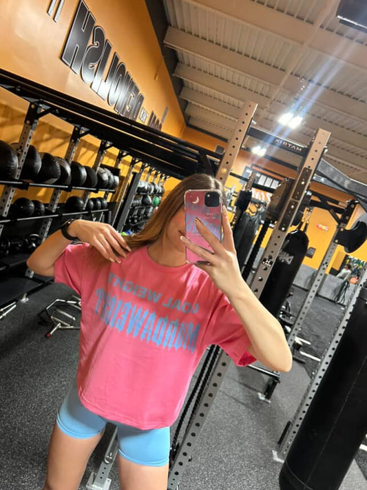 MURDAWEIGHT Cropped Oversized Tee